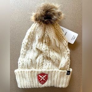 XFL DC Defenders Pom Cuff Beanie - NWT